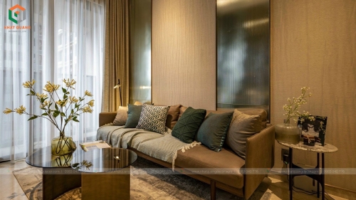 Thi công và thiết kế trọn gói nội thất căn hộ 3210 tại dự án chung cư Ellipse Tower